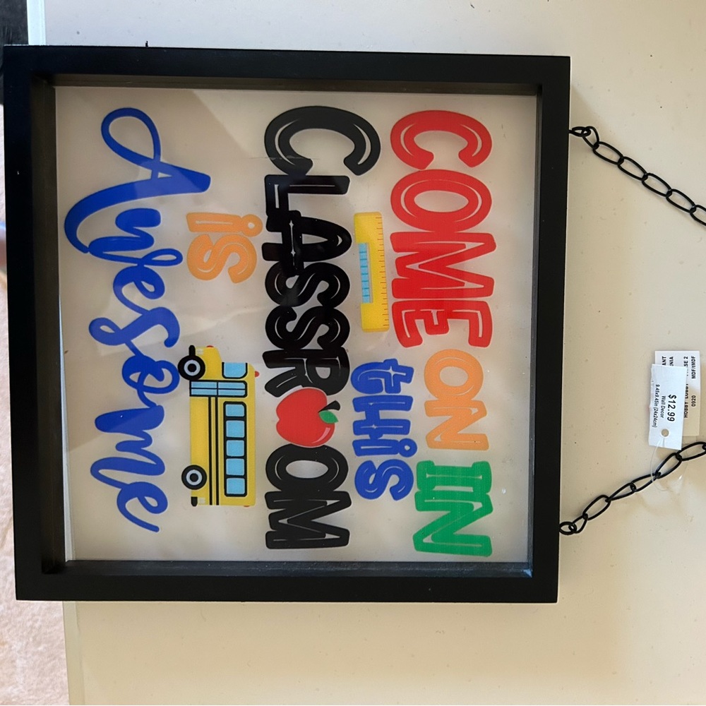 Brand new classroom decor